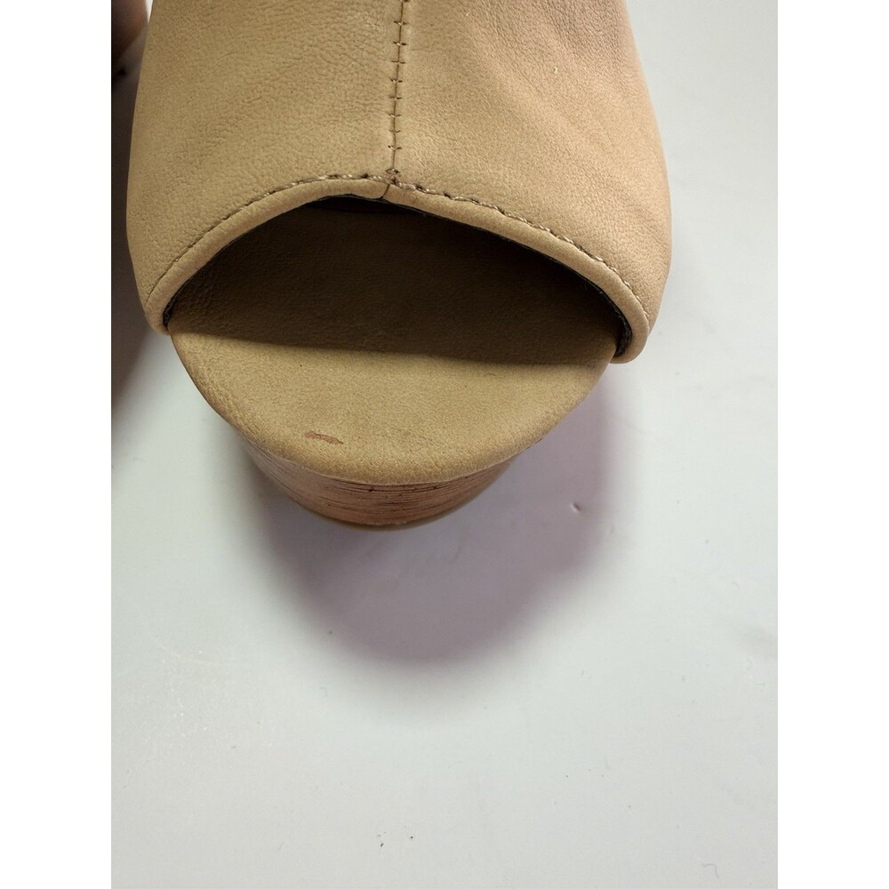 SODA SHOES WOMEN'S WEDGE HEEL REHAN-H,beige Size8 - Picture 14 of 14